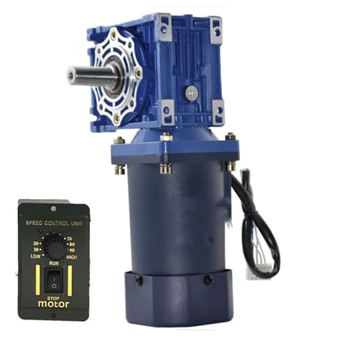 CYFANG 90-W-Geschwindigkeitsreduzierungsmotor 220 V AC Selbsthemmendes RV40-Schneckengetriebe Geschwindigkeitsregulierender 18-mm-Doppelwellen-Geschwindigkeitsverstellbarer Motor CW CCW Einstellbarer( von CYFANG