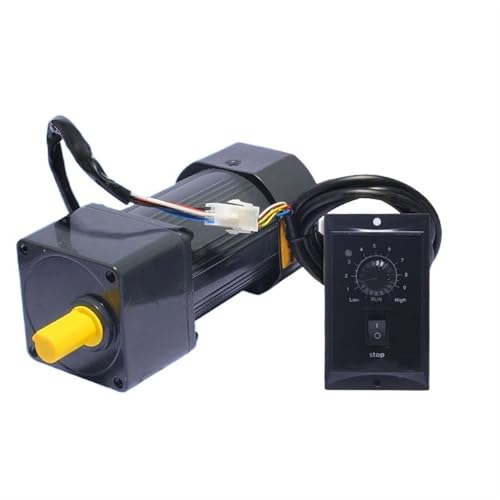 CYFANG 90x90mm Rahmen Geschwindigkeit Einstellbar Motor 120W 220V AC Einphasig Getriebe Reversible Geschwindigkeit Minderer Motor mechanisch verstellbar(300K 4.5RPM) von CYFANG