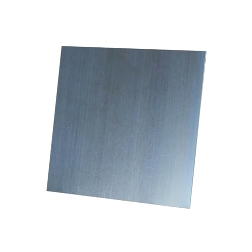 CYFANG Abgeschrecktes 65Mn Federstahl Quadratblech Platte Metallfolie Plattenstärke 0,1mm-2mm Mechanisches Handwerk(0.1 x 125 x 500mm) von CYFANG