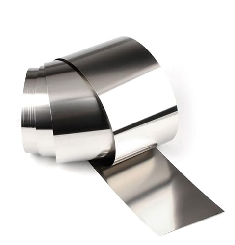 CYFANG Dicke 0,05 mm 0,06 mm 0,07 mm-1 mm x Länge 1000 mm, 301 Edelstahlstreifen, dünne Platte, Folie Mechanisches Handwerk(0.6mm) von CYFANG