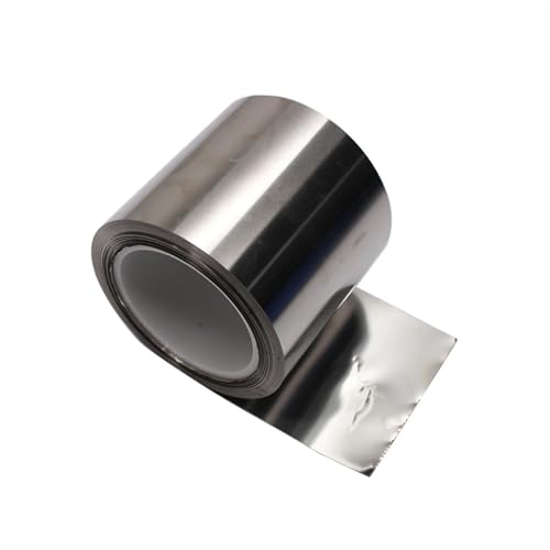 CYFANG Edelstahlfolie Edelstahlblech 0,01 mm 0,02 mm 0,03 mm 0,05 mm 0,1 mm 0,15 mm 0,2 mm 0,3 mm 0,5 mm Mechanisches Handwerk(0.03mmx200mm) von CYFANG