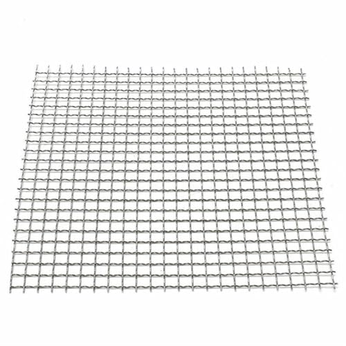 CYFANG Metall-Fix-Mesh-Filtrationssiebfolie Edelstahlfilter Edelstahl-Mesh-Filternetz Mechanisches Handwerk(20x30cm 8mesh) von CYFANG