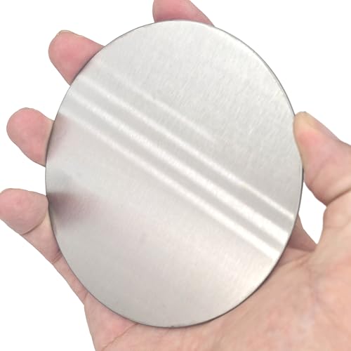 CYFANG Metallplatte 3,5 mm Edelstahl Rundblech 215 mm 220 mm 225 mm 235 mm 240 mm Mechanisches Handwerk(240x3.5mm) von CYFANG