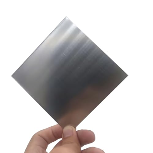 CYFANG Poliertes Blech aus Edelstahl 304, 0,05 mm – 3 mm x 200 mm x 200 mm Mechanisches Handwerk(0.8x200x200mm) von CYFANG