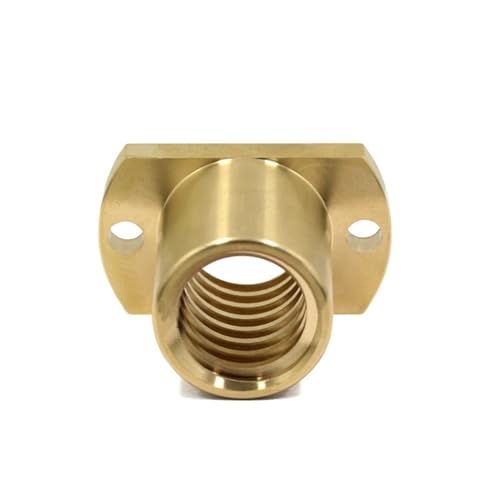 Spindelsteigung Trapezgewinde Messingschraubenmutter T10 T12 T14 T16 T18 T20 T22 T24 T25 T28 T40 Leitspindelflansch Messingmutter Rechts-Links-Gewinde Wellenmutter (Color : Right Thread, Size : T16 Spindelsteigung Trapezgewinde Messingschraubenmutter T10 T12 T14 T16 T18 T20 T22 T24 T25 T28 T40 Leitspindelflansch Messingmutter Rechts-Links-Gewinde Wellenmutter (Color : Right Thread, Size : T16 von CYFANG