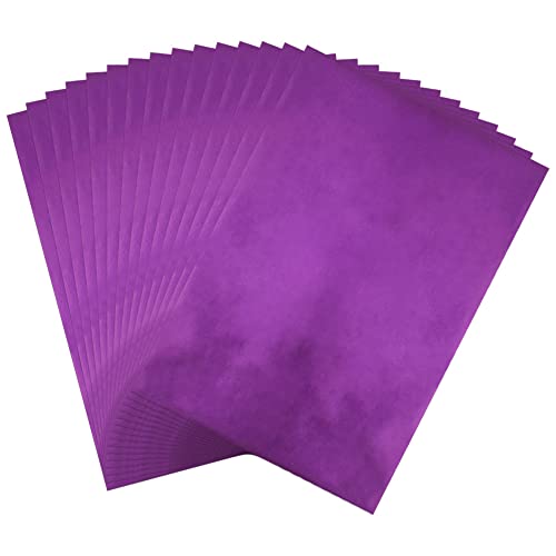 50 Blatt Toner Reactive Foil Sheet for Crafts Paper Holographic Heat Transfer Craft Foil Paper for Scrapbooking Stamping Cardstock Heat Transfer DIY Crafts Accessories 20.1 x 29.0 cm Purple 50 Blatt Toner Reactive Foil Sheet for Crafts Paper Holographic Heat Transfer Craft Foil Paper for Scrapbooking Stamping Cardstock Heat Transfer DIY Crafts Accessories 20.1 x 29.0 cm Purple von CYFUN DESIGN
