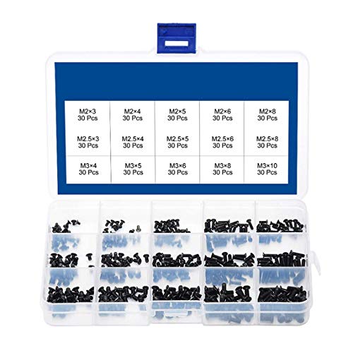 CYH M2 M2.5 M3 Schrauben, 450 Stück Laptop Schrauben Set, Senkkopfschrauben Flachkopf Schrauben Sortiment Kit, Senkschrauben Maschinenschrauben Kit, für Computer PC Pan Selbstschneidende CYH M2 M2.5 M3 Schrauben, 450 Stück Laptop Schrauben Set, Senkkopfschrauben Flachkopf Schrauben Sortiment Kit, Senkschrauben Maschinenschrauben Kit, für Computer PC Pan Selbstschneidende von CYH