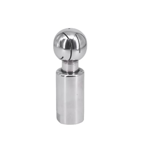 304 Edelstahl-Sprühkugel, BSP-Innengewinde, rotierende Reinigungskugel, 1/4-2 Zoll, 1 Stück(1 inch) von CYJAZNHH