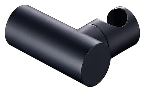 Brausehalter Halterung, Messing Handbrausehalter Wandhalterung Drehbar Schwarz Brausehalter Halterung, Messing Handbrausehalter Wandhalterung Drehbar Schwarz von CYJAZNHH