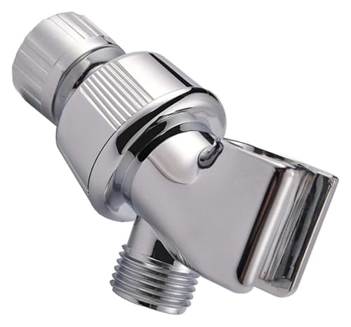 Brausehalter Halterung, Universal Dusche Halter Halterung Einstellbare Dusche Arm Halterung Mit Wand Haken Silber ABS von CYJAZNHH