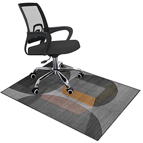 Büro-Gaming-Stuhlmatte, Hartholzböden, Rutschfester Bodenschutz, Mehrfarbig, mehrere Größen(A - 1,100 x 120 cm) von CYJAZNHH
