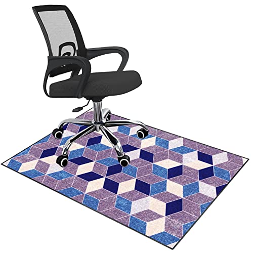Büro-Gaming-Stuhlmatte, Hartholzböden, Rutschfester Bodenschutz, Mehrfarbig, mehrere Größen(A - 10,140 x 160 cm) von CYJAZNHH