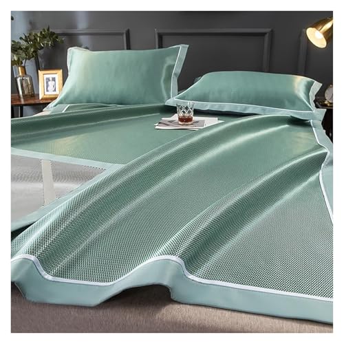 CYJAZNHH Bambus Rattan Ice Silk Sommer Schlafmatte mit Kissenbezug mehrere Größen(200 * 220cm) von CYJAZNHH