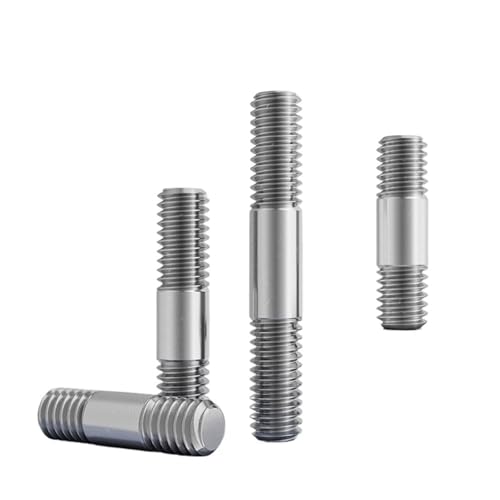CYJAZNHH Doppelseitige Gewindestange aus Edelstahl 316 M6-M16 | 60-150 mm | Korrosionsbeständige Befestigungselemente(60mm M8 5pcs) von CYJAZNHH