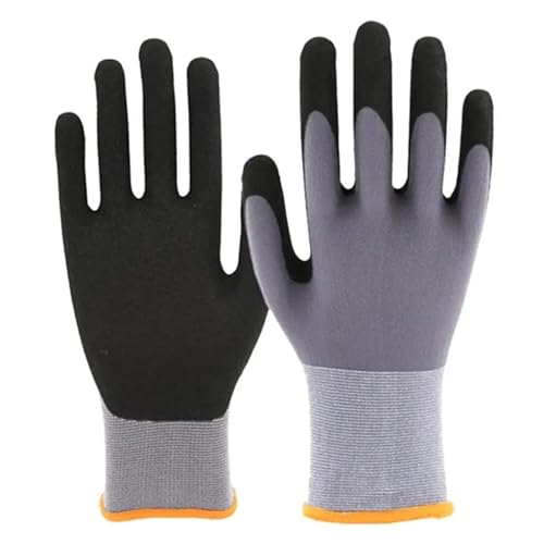 CYJAZNHH Gartenhandschuhe Damen und Herren Nitrilbeschichtet Mehrere Größen 1 Paar(Medium) von CYJAZNHH