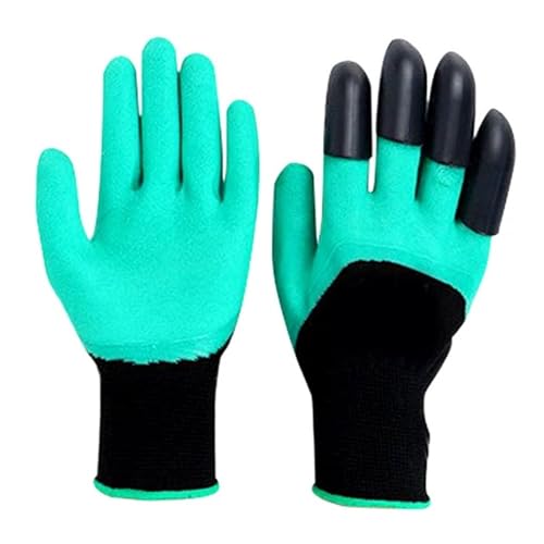 CYJAZNHH Gummi-Gartenhandschuhe mit ABS-Kunststoff-Krallen for Graben, Pflanzen, Harken, Beschneiden CYJAZNHH Gummi-Gartenhandschuhe mit ABS-Kunststoff-Krallen for Graben, Pflanzen, Harken, Beschneiden von CYJAZNHH