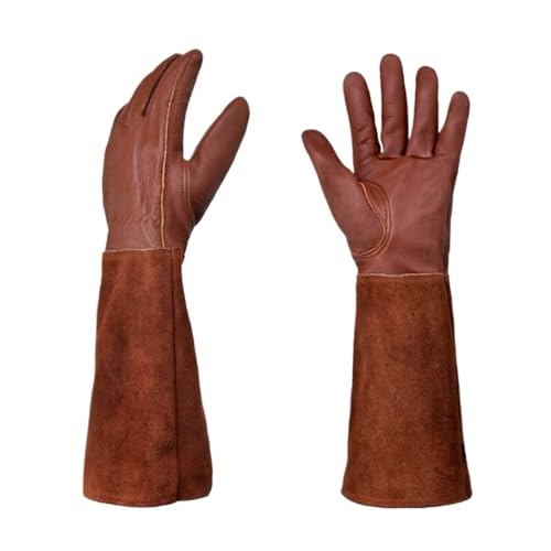 CYJAZNHH Mehrzweck-Gartenhandschuhe for Rosenschneiden, Handgelenklänge, in mehreren Größen(Small) von CYJAZNHH