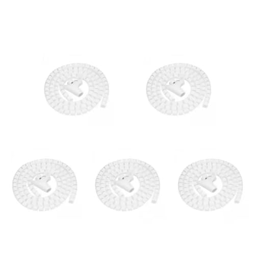 CYJAZNHH Spirale Wrap Rohr Kabel Management Hülse Multicolor 1 Meter X 2,2 cm(Style C 5pcs) von CYJAZNHH