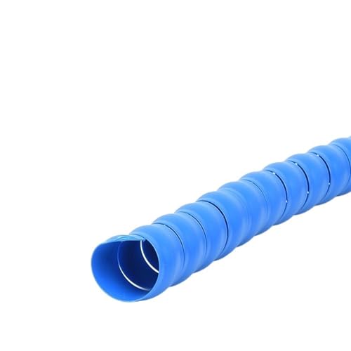 CYJAZNHH Spiralkabel-Organizer-Wrap, 5 Meter, mehrfarbig, mehrere Größen(Blu,ID 22mm) von CYJAZNHH