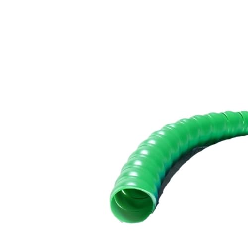 CYJAZNHH Spiralkabel-Organizer-Wrap, 5 Meter, mehrfarbig, mehrere Größen(Green,ID 20mm) von CYJAZNHH