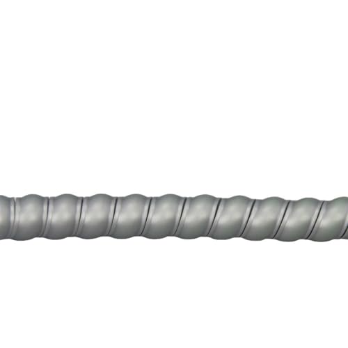CYJAZNHH Spiralkabel-Organizer-Wrap, 5 Meter, mehrfarbig, mehrere Größen(Grijs,ID 16mm) von CYJAZNHH