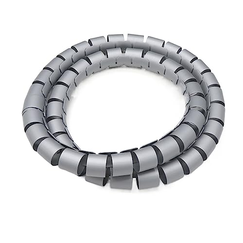 CYJAZNHH Spiralwickel-Kabel-Organizer PE, mehrere Größen, mehrfarbig(G2,15MM-5 METERS) von CYJAZNHH
