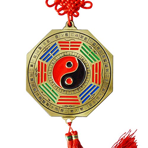 Chinesischer Stil Bagua Spiegel,Traditionelle Chin Glücksknoten des chinesischen Sternzeichens, Feng Shui, Tai Chi, Bagua, FengShui-Spiegel, taoistischer Talisman, Energie-Heimdekoration, Ornament, 24 Chinesischer Stil Bagua Spiegel,Traditionelle Chin Glücksknoten des chinesischen Sternzeichens, Feng Shui, Tai Chi, Bagua, FengShui-Spiegel, taoistischer Talisman, Energie-Heimdekoration, Ornament, 24 von CYJAZNHH