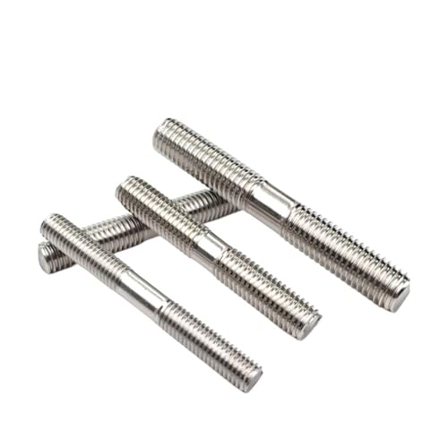 Doppelseitige Gewindestange aus Edelstahl 316 M6-M12, 40-150 mm Länge, Korrosionsbefestigung(50mm M6 2pcs) von CYJAZNHH