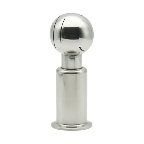 Drei Clip 304 Edelstahl Rotationsspray Reinigungsball Mehrere Größen 1pc(25x50.5mm) von CYJAZNHH