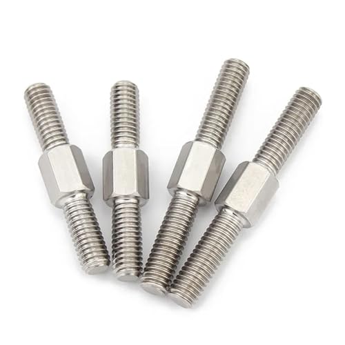 M8 Doppelend-Gewindestange – Edelstahl 304, Links- und Rechtsgewinde, verschiedene Größen erhältlich(M8 x 90mm 5pcs) von CYJAZNHH