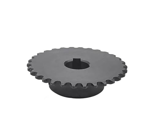 Rollenketten-Ritzel, 1 Stücke 20-25T 04C Kettenrad 10-20mm Nut Bohrung 45 Stahl Industrie Kettenrad(25 Teeth,18mm(6x2.8mm)) von CYJAZNHH