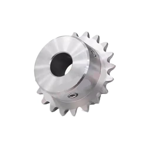 Rollenketten-Ritzel, 304 Edelstahl 04C 23T Zahn Rollenkette Kettenrad Zahnrad Mehrere Größen(10mm(keyway 4x1.8mm)) von CYJAZNHH