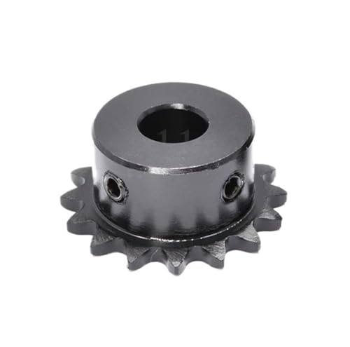 Rollenketten-Ritzel, Industrielles 1-teiliges 04C-Rollenkettenrad 10T-23T Bohrung 5-16mm 45 Stahl(20 Teeth,6mm) von CYJAZNHH