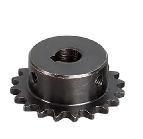 Rollenketten-Ritzel, Rollenkettenrad 04C 23T 45 Stahl Schwärzung Teilung 6,35mm Bohrung Mehrere Größen 1pc(17mm(keyway 5mm)) von CYJAZNHH