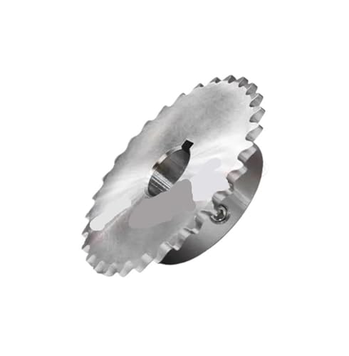 Rollenketten-Ritzel, Zahnrollenkette Kettenrad Zahnrad 1 Stück 04C 304 Edelstahl 29 Zähne Bohrung 8-20mm(19mm(keyway 6x2.8mm)) von CYJAZNHH