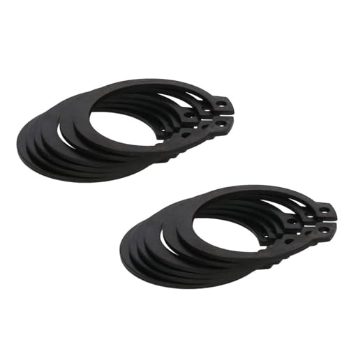 Sprengringe C-Clips, 20 Pcs 65Mn Stahl Externe Sicherungsringe C-Clip Beibehaltung Ring for Autos Ventile Lager Mehrere Größen(50mm) von CYJAZNHH