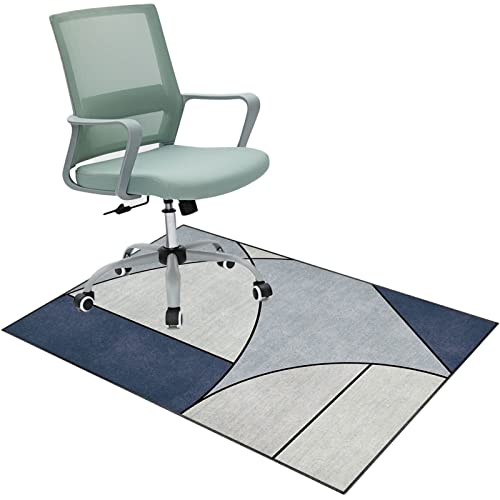 Stuhlmatten für Harte Böden,. Büro- und Gaming-Stuhlmatte for Hartholz- und Teppichböden, mehrere Größen(C,90 x 140 cm) von CYJAZNHH