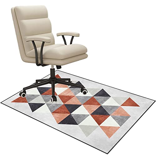 Stuhlmatten für Harte Böden,. Stuhlmatte, Bodenschutz for Hartholzböden, mehrere Größen, rutschfest, geräuschreduzierend(J,90 x 120 cm) von CYJAZNHH