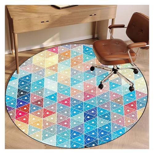Stuhlmatten für Harte Böden,. Stuhlmatte Mehrfarbig 80-160 cm(F,160 cm) von CYJAZNHH