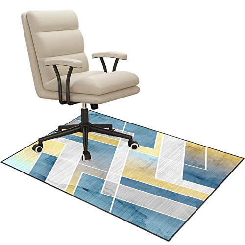 Stuhlmatten für Harte Böden,. Stuhlmatte for Büro-Gaming-Teppich, Hartholzboden, Mehrfarbig, mehrere Größen(H,100 x 120 cm) von CYJAZNHH