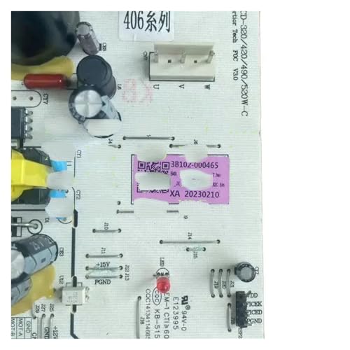 CYJOREYT DB-Hauptplatine, kompatibel mit TCL BCD-408WPJD Kühlschrank-Computerplatine 3B102-000465 von CYJOREYT