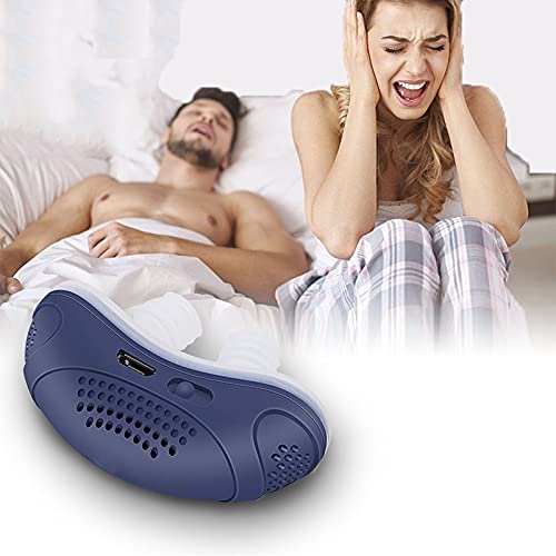 CYLZRCl Hit Gerät Mann Schlägt Gerät Schlafapnoe-Gerät Für Frauen Weiblicher Nasenschläger Nasal Sn Pump Nasendilatator, Die Beste Lösung Für Einfaches Atmen (Color : Blue) von CYLZRCl