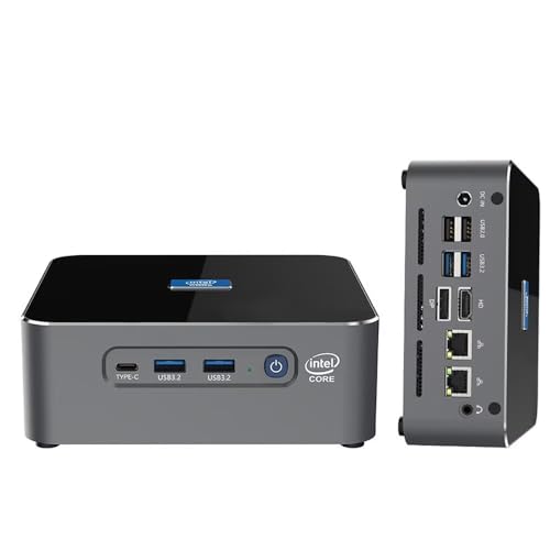 CYMINILMDPC 13th Gen Mini PC Gaming Core i9-13900H,32GB DDR5 1TB NVMe,2*NVMe,2 * 2.5G LAN 8K NUC Gaming PC Computer WiFi6,Mini Desktops von CYMINILMDPC