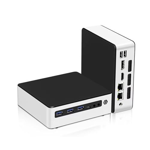CYMINILMDPC 13th Generation Core i7-1270P (up to 4.8GHz) DDR5 2*NVMe Win 11 NUC Mini PC Gaming Laptop Computer Dual-Band WiFi6/BT5.2, 2xRJ45 LAN, 3x4K@60Hz von CYMINILMDPC