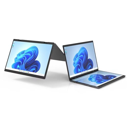 CYMINILMDPC 360° Yoga Laptop 𝐈𝐧𝐭𝐞𝐥 N95 Dual 10,5'' IPS Full HD+ Touch Vollbild (1920 * 1280 100% RGB-Farbraum) Win11 Pro, 2-in-1-Tablet-PC Notebook Office Mini-Computer von CYMINILMDPC
