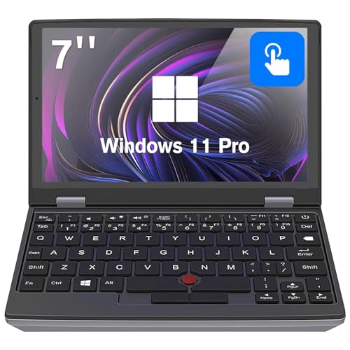 CYMINILMDPC 7-Zoll-Touchscreen-Mini-Notebook N95 16 GB DDR4 Ultrabook-Laptop Win 11Pro, USB 3.0/USB 2.0/HDMI von CYMINILMDPC