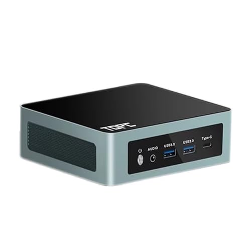 Desktop Mini Gaming Computer Mini PC Ryzen5 5600U,2xDDR4 NVMe 2xLAN Win11 Pro WiFi6&Bluethooth5.2 von CYMINILMDPC