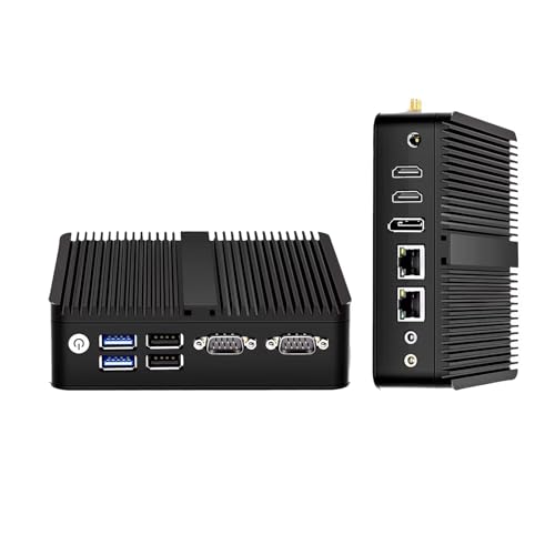 CYMINILMDPC Industrial Computer,Firewall Appliance N100,Dual LAN 2 x DB9 COM,DDR4 8GB RAM 128GB NVMe,Auto Power On for Business Hom WiFi/BT 4.2 Industry, Fanless PC Win 11 CYMINILMDPC Industrial Computer,Firewall Appliance N100,Dual LAN 2 x DB9 COM,DDR4 8GB RAM 128GB NVMe,Auto Power On for Business Hom WiFi/BT 4.2 Industry, Fanless PC Win 11 von CYMINILMDPC