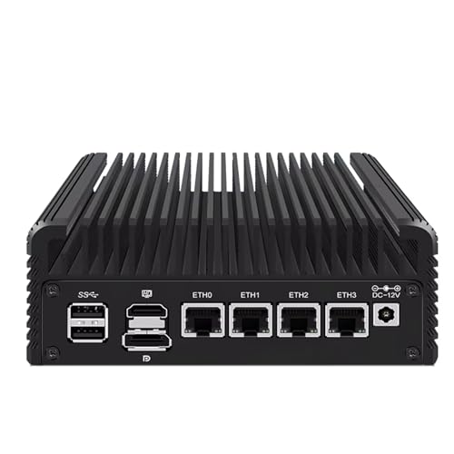 CYMINILMDPC Micro-PC der 12. Generation i3 N305 Firewall-PC Soft-Router DDR5 4800 MHz 4xi226-V 2,5G LAN-Firewall-Gerät Mini-PC 8USB von CYMINILMDPC