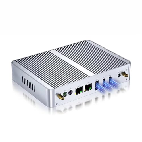 CYMINILMDPC Mini PC Fanless, PC Industriale Micro PC,𝐈𝐧𝐭𝐞𝐥 N100,Dual LAN Firewall Router Büro Computer Mini Computer Desktop Win 11 CYMINILMDPC Mini PC Fanless, PC Industriale Micro PC,𝐈𝐧𝐭𝐞𝐥 N100,Dual LAN Firewall Router Büro Computer Mini Computer Desktop Win 11 von CYMINILMDPC